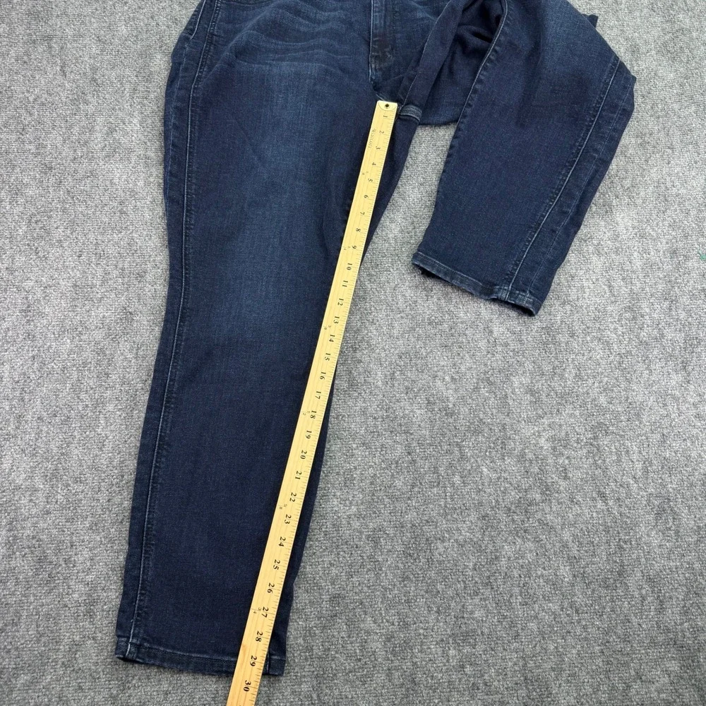 Judy Blue Jeans Womens 18W (Fits 36x29) Boyfriend Fit Stretch Denim Dark Wash - Picture 8 of 14